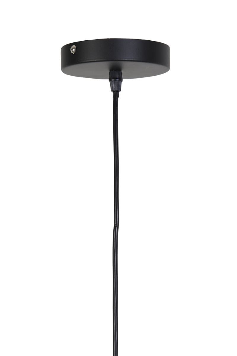 Light & Living Lighting Hanging lamp 37,5x58 cm TRIPOLI rattan natural+black House of Isabella UK