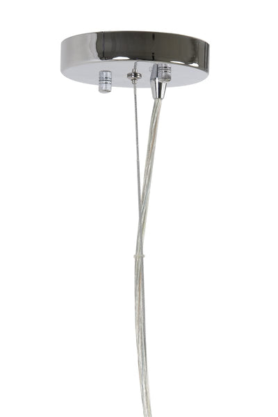 Light & Living Lighting Hanging lamp 3L 24x45 cm GRAYSON chrome+smoked House of Isabella UK