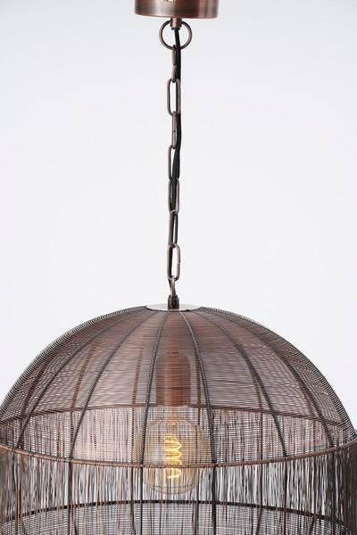 Light & Living Lighting Hanging lamp 45x47 cm PILKA antique copper House of Isabella UK