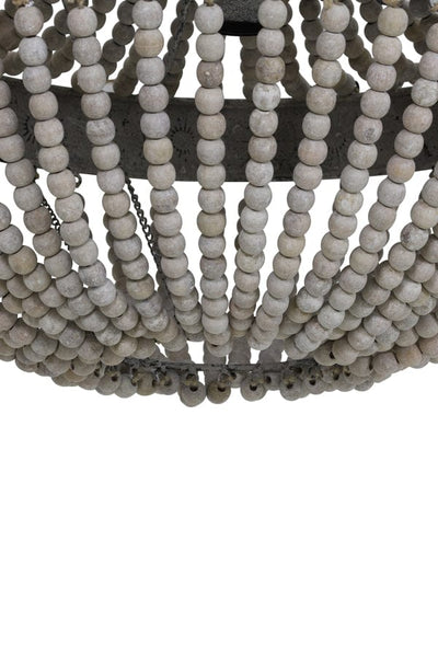 Light & Living Lighting Hanging lamp beads 35,5x45 cm LUNA old white House of Isabella UK