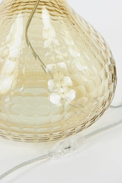 Light & Living Lighting Lamp base 20x36 cm MAEKO glass amber House of Isabella UK