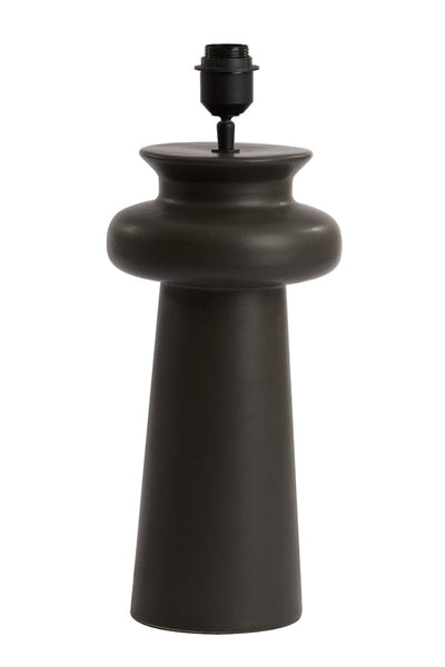 Light & Living Lighting Lamp base 21x51 cm DENIA ceramics matt black House of Isabella UK