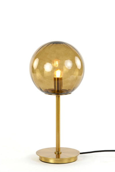 Light & Living Lighting Magdala Table lamp 20x43 cm -brown+gold House of Isabella UK