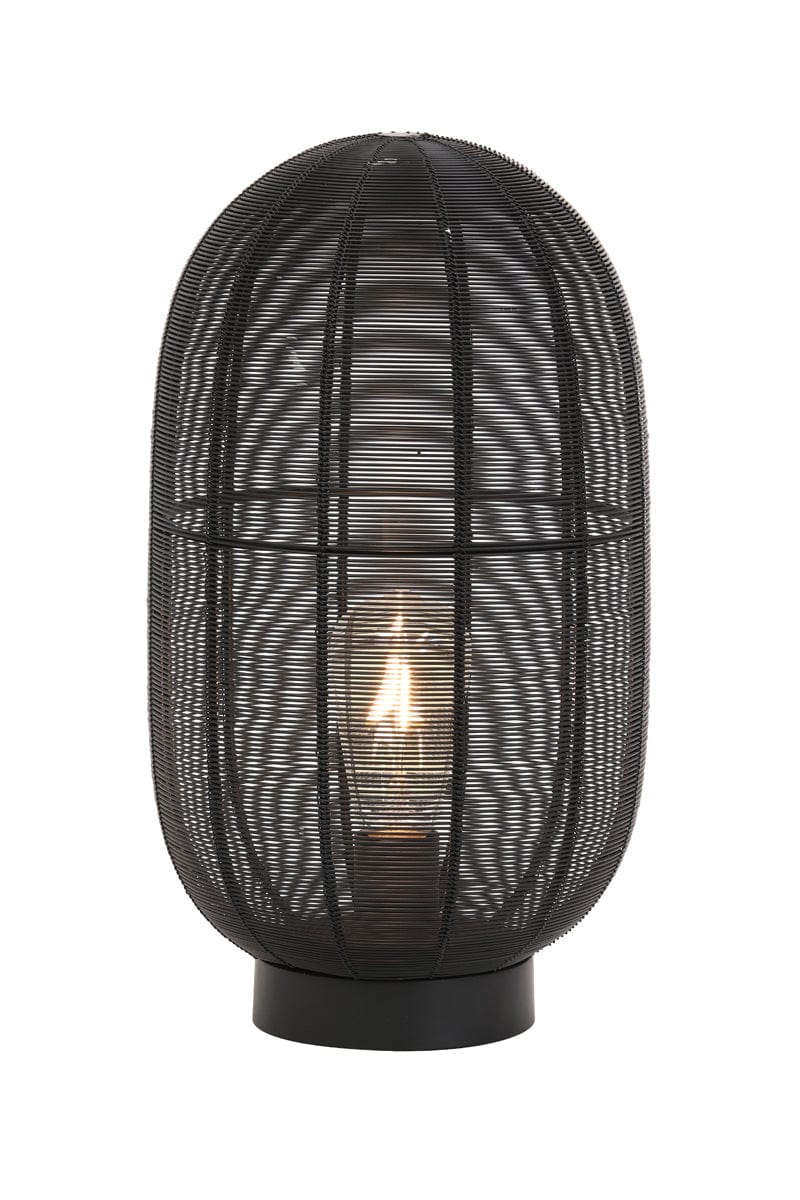 Light & Living Lighting Table lamp 23x40 cm OPHRA matt black House of Isabella UK