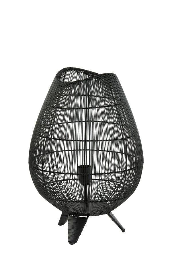 Light & Living Lighting Table lamp 32x47 cm YUMI matt black House of Isabella UK
