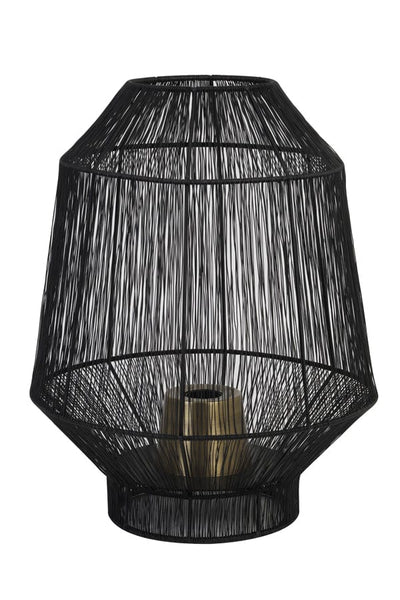 Light & Living Lighting Table lamp 37x46 cm VITORA matt black House of Isabella UK