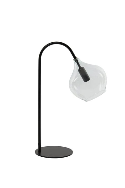Light & Living Lighting Table lamp E14 28x17x50,5 cm RAKEL matt black+clear House of Isabella UK
