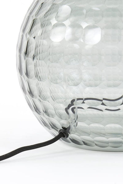 Taiki Lamp base 24x32 cm smoked glass grey
