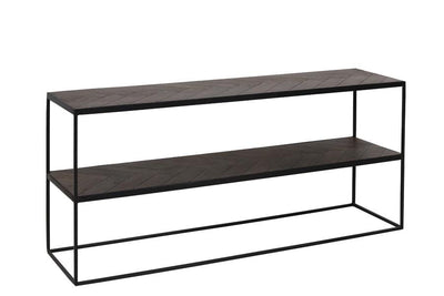 Light & Living Living Console 150x40x70 cm CHISA wood brown-black House of Isabella UK