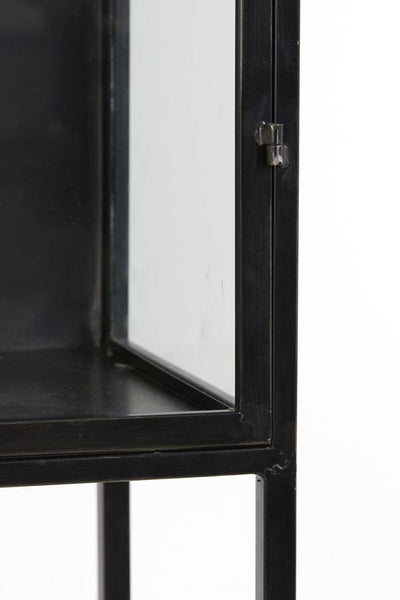 Light & Living Living Display cabinet 91x41x200 cm NENA antique black House of Isabella UK