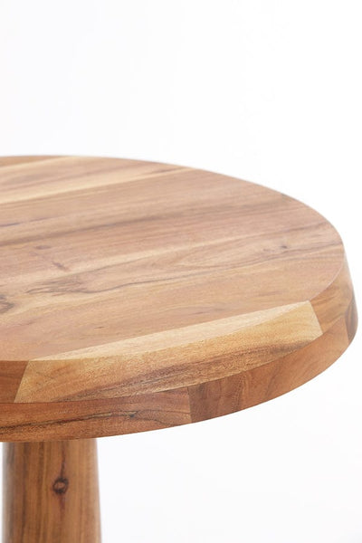 Light & Living Living Side table 46x52 cm NALAGU acacia wood natural House of Isabella UK