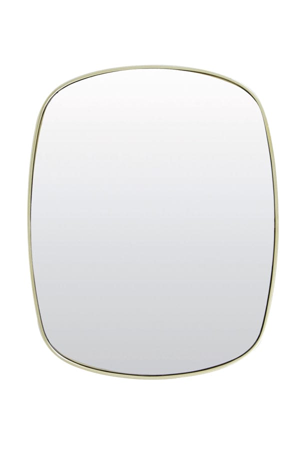 Light & Living Mirrors Mirror 36x1,5x55 cm BRALO clear glass+gold House of Isabella UK