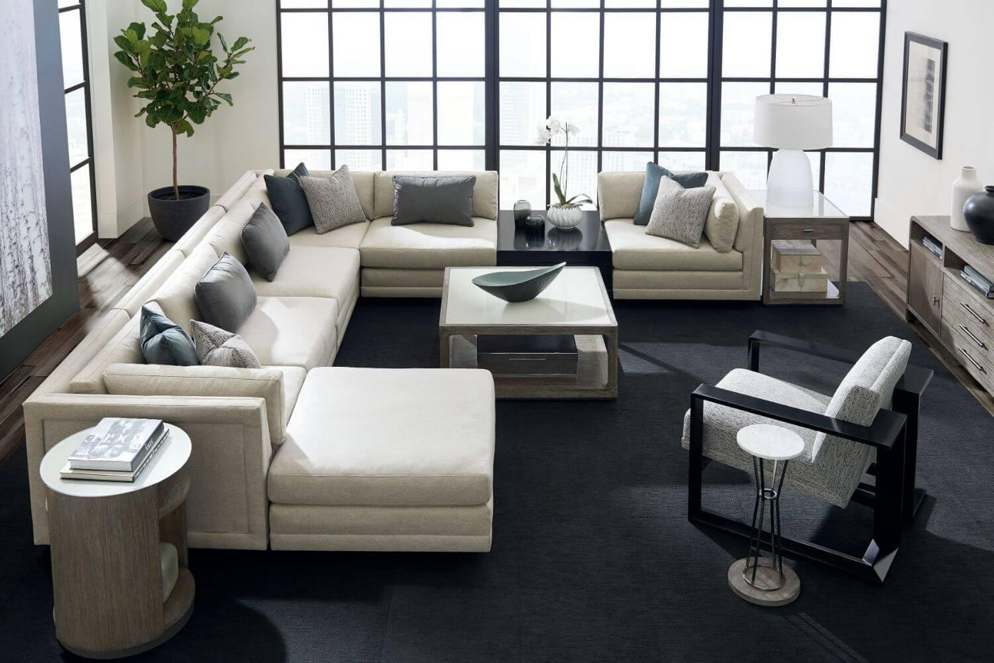 Caracole Fusion Sectional Corner Sofa