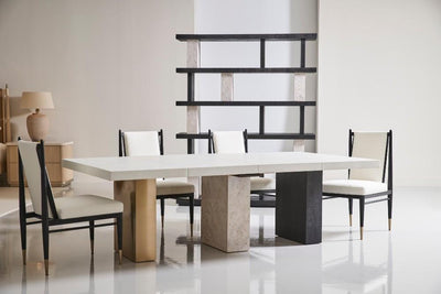 Caracole Unity Dark Extending Dining Table