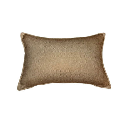 Malini Accessories Malini Linea Rectangle Taupe Cushion House of Isabella UK
