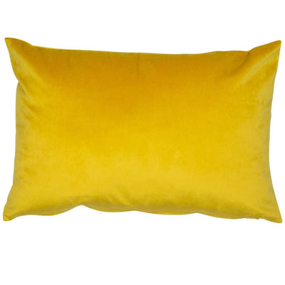 Malini Accessories Malini Luxe Rectangle Mustard Cushion House of Isabella UK