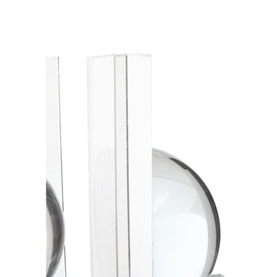 Noosa & Co. Accessories Carmello Set Of 2 Crystal Bubble Bookends House of Isabella UK