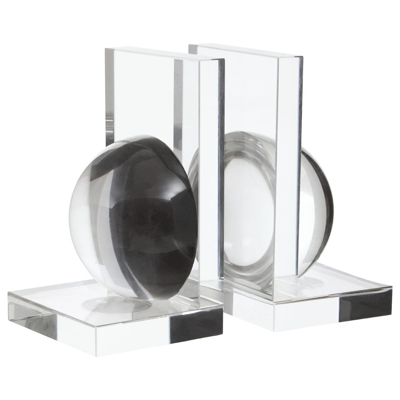 Noosa & Co. Accessories Carmello Set Of 2 Crystal Bubble Bookends House of Isabella UK