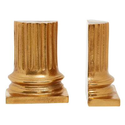 Noosa & Co. Accessories Chelsea Townhouse Gold Pillar Bookends House of Isabella UK