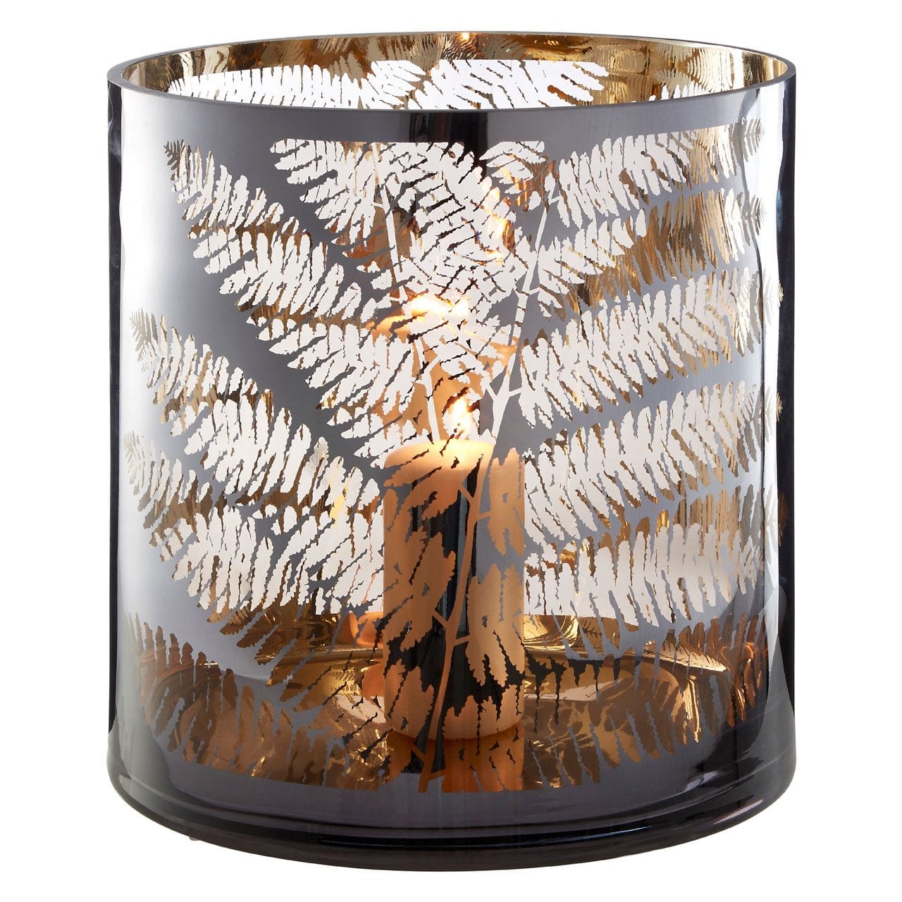 Noosa & Co. Accessories Feltro Large Glass Hurricane Candle Holder House of Isabella UK