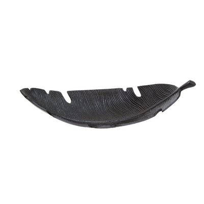 Noosa & Co. Accessories Flos Black Finish Curved Leaf Dish House of Isabella UK
