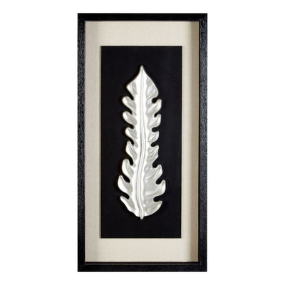 Noosa & Co. Accessories Framed Leaf Carving Wall Art House of Isabella UK