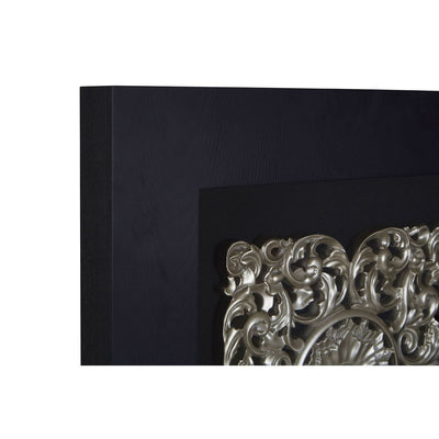 Noosa & Co. Accessories Framed Silver Mdf Filigree Carving Wall Art House of Isabella UK