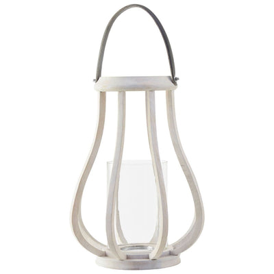 Noosa & Co. Accessories Jayne Curved Wood Lantern House of Isabella UK
