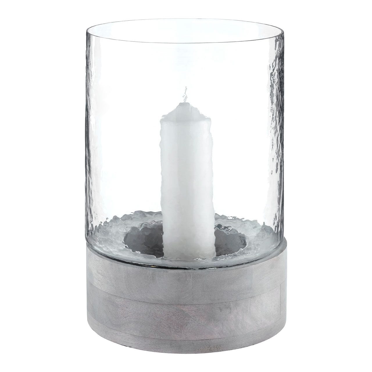 Noosa & Co. Accessories Jayne Hurricane Hammered Large Candle Holder House of Isabella UK