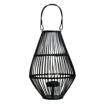 Noosa & Co. Accessories Marlo Black Candle Holder With Hoop Handle House of Isabella UK