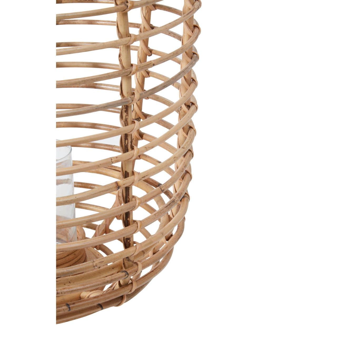Noosa & Co. Accessories Marlo Natural Rattan Candle Holder House of Isabella UK