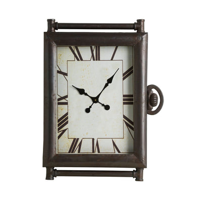 Noosa & Co. Accessories Natural Metal Clock House of Isabella UK