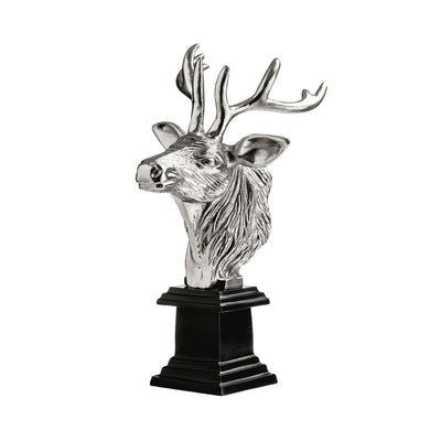 Noosa & Co. Accessories Stag Head Sculpture With Black Base House of Isabella UK