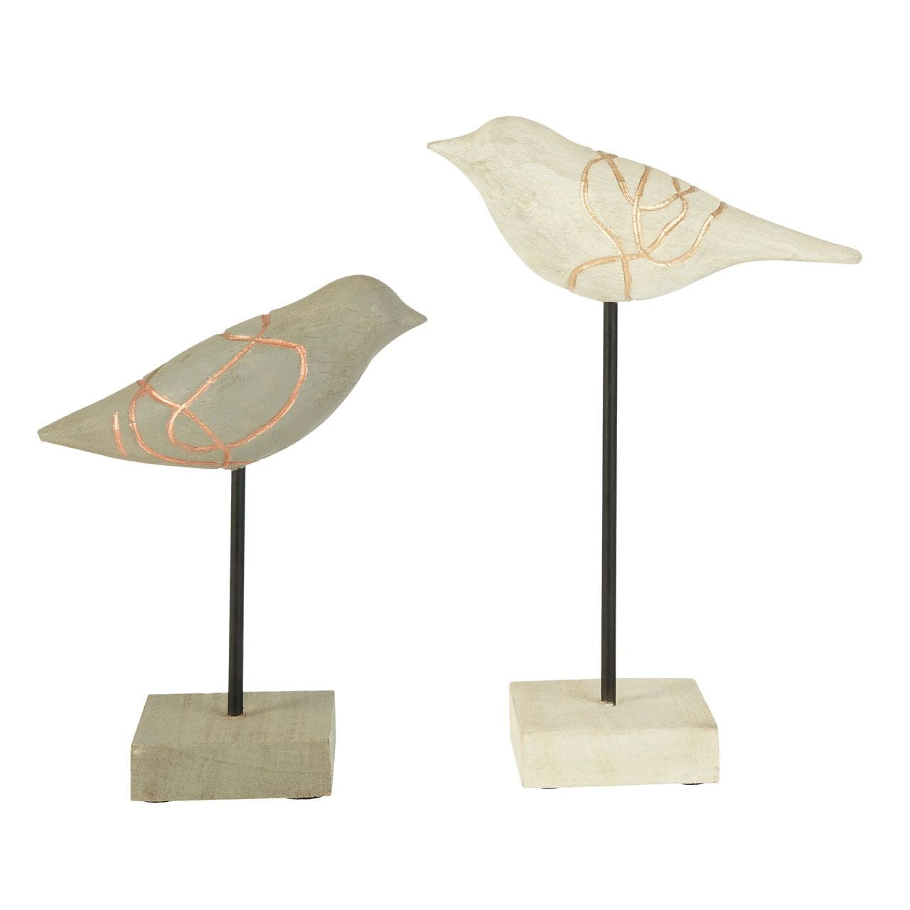 Noosa & Co. Accessories Vena Set Of Two Bird Sculptures House of Isabella UK
