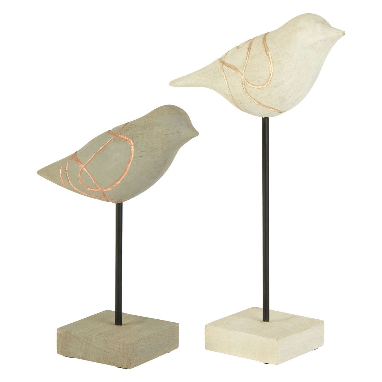Noosa & Co. Accessories Vena Set Of Two Bird Sculptures House of Isabella UK