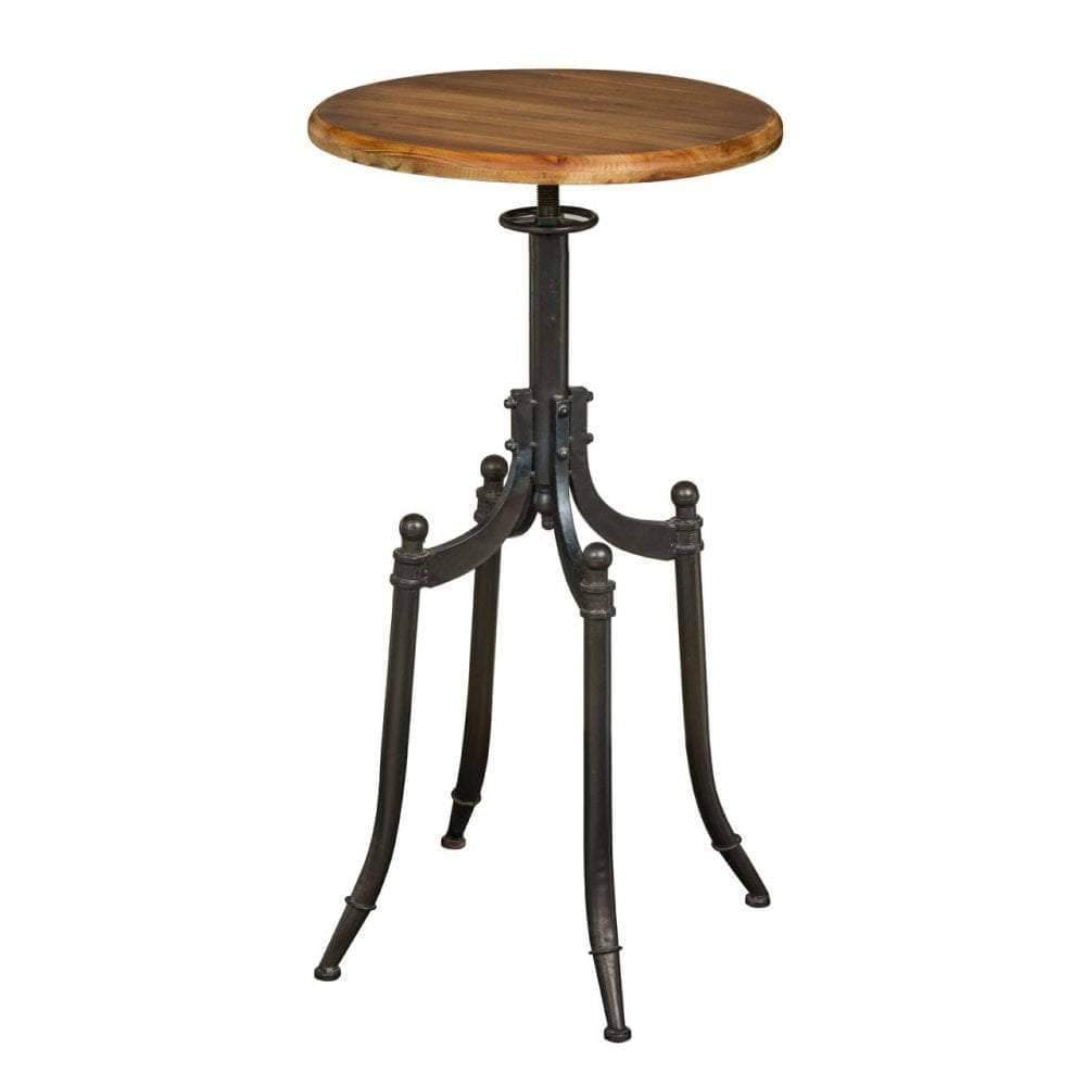 Noosa & Co. Dining Bar Table, Fir Wood, Metal House of Isabella UK