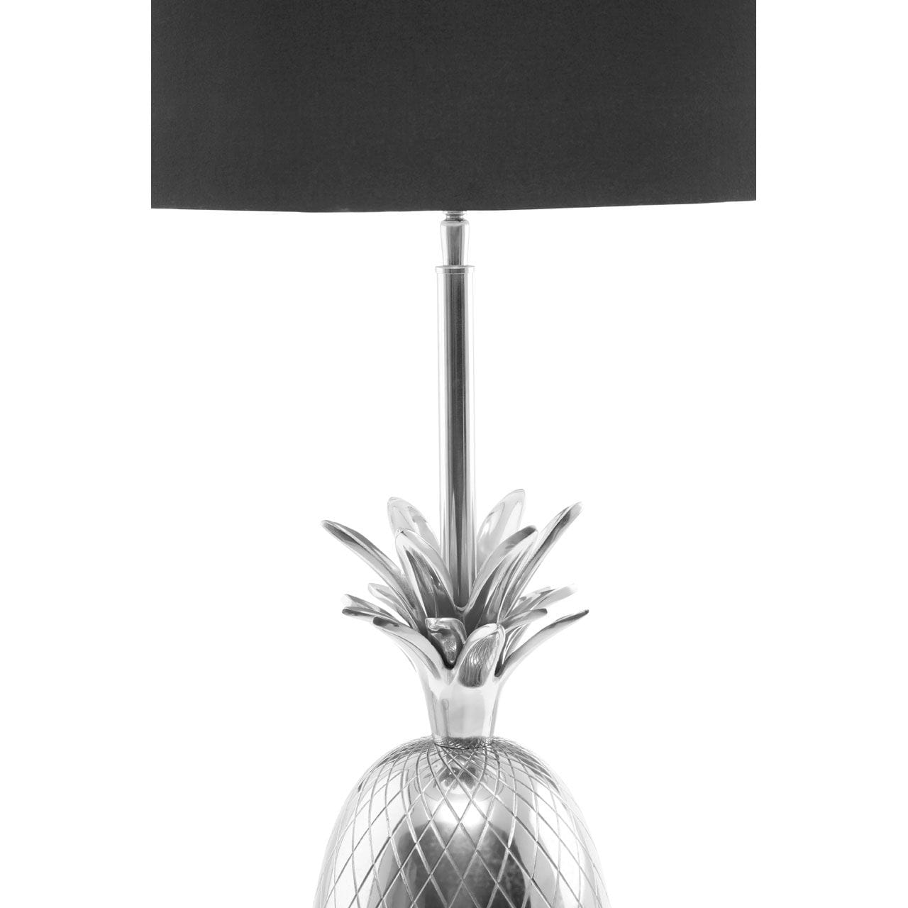 Noosa & Co. Lighting Boho Nickel Finish Pineapple Table Lamp House of Isabella UK