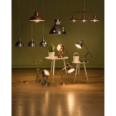 Noosa & Co. Lighting Pendant Light, Chrome Finish House of Isabella UK