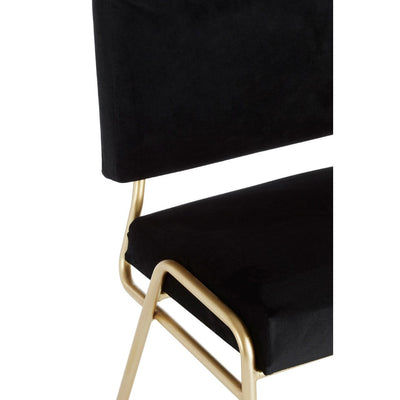 Noosa & Co. Living Alexa Black Velvet Chair House of Isabella UK