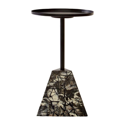Noosa & Co. Living Aliso Side Table With Pyramid Base House of Isabella UK