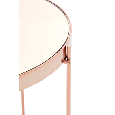 Noosa & Co. Living Allez Pink Mirror Low Side Table House of Isabella UK