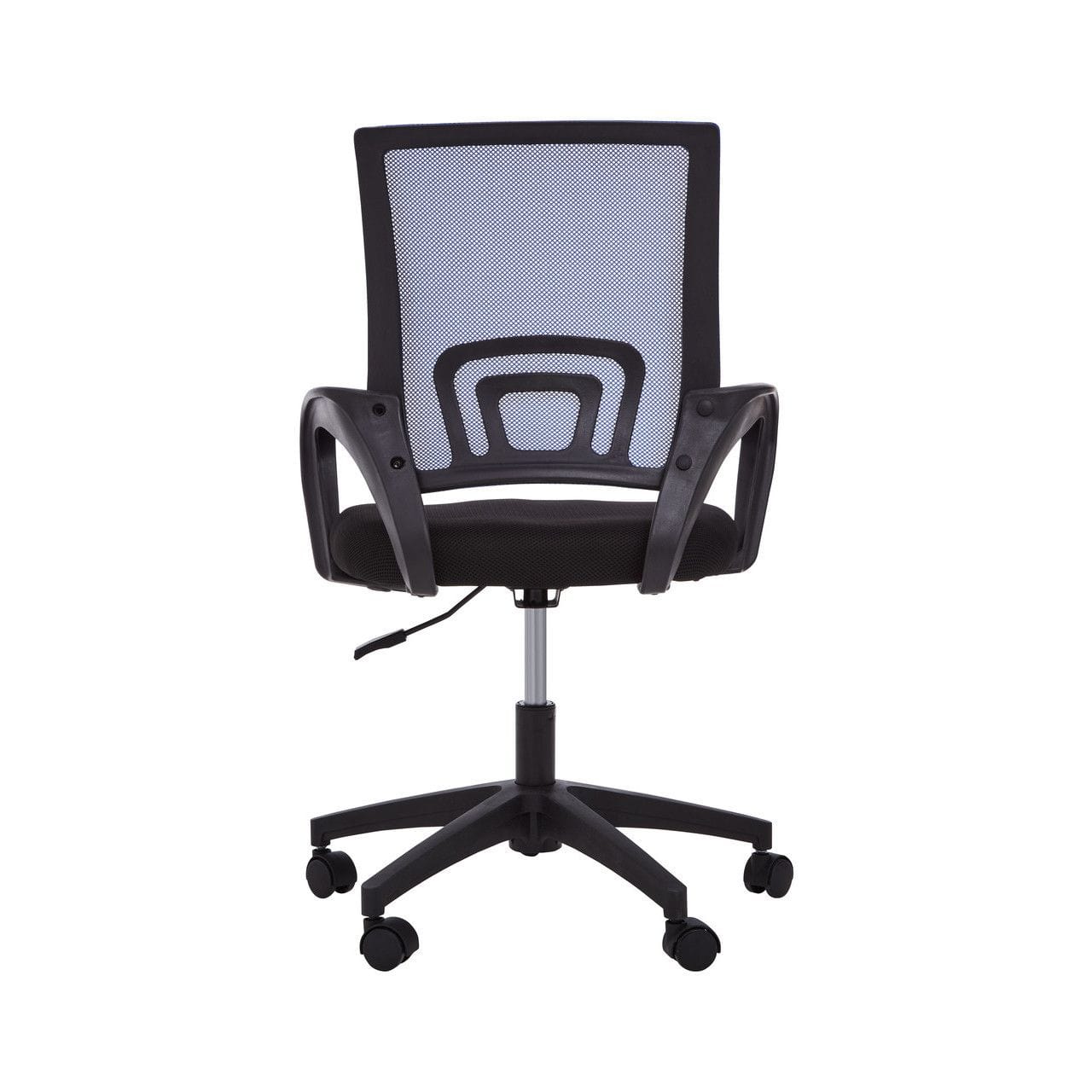 Noosa & Co. Living Blue Home Office Chair With Black Arms House of Isabella UK
