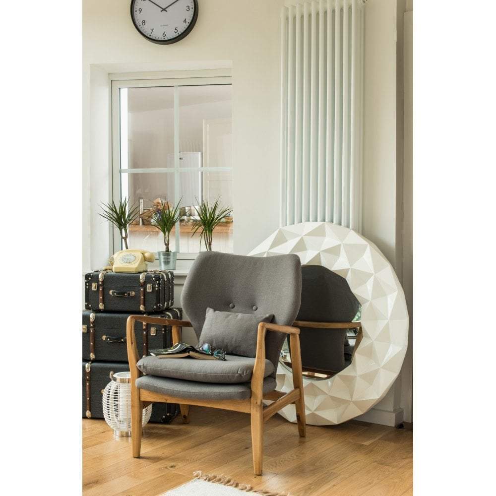 Noosa & Co. Living Chair, Grey, Birchwood Frame House of Isabella UK