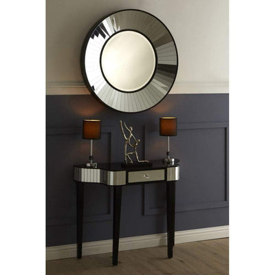 Noosa & Co. Living Console Table, Mirror Black House of Isabella UK