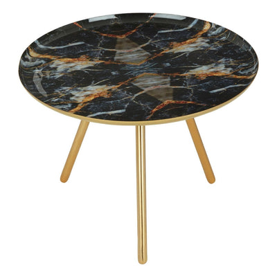 Noosa & Co. Living Marlox Faux Marble Side Table House of Isabella UK