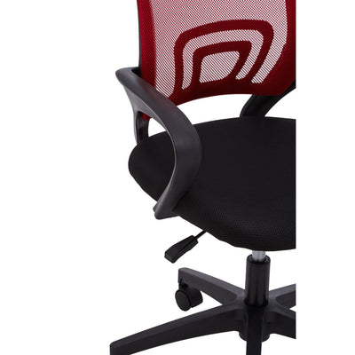 Noosa & Co. Living Red Home Office Chair House of Isabella UK