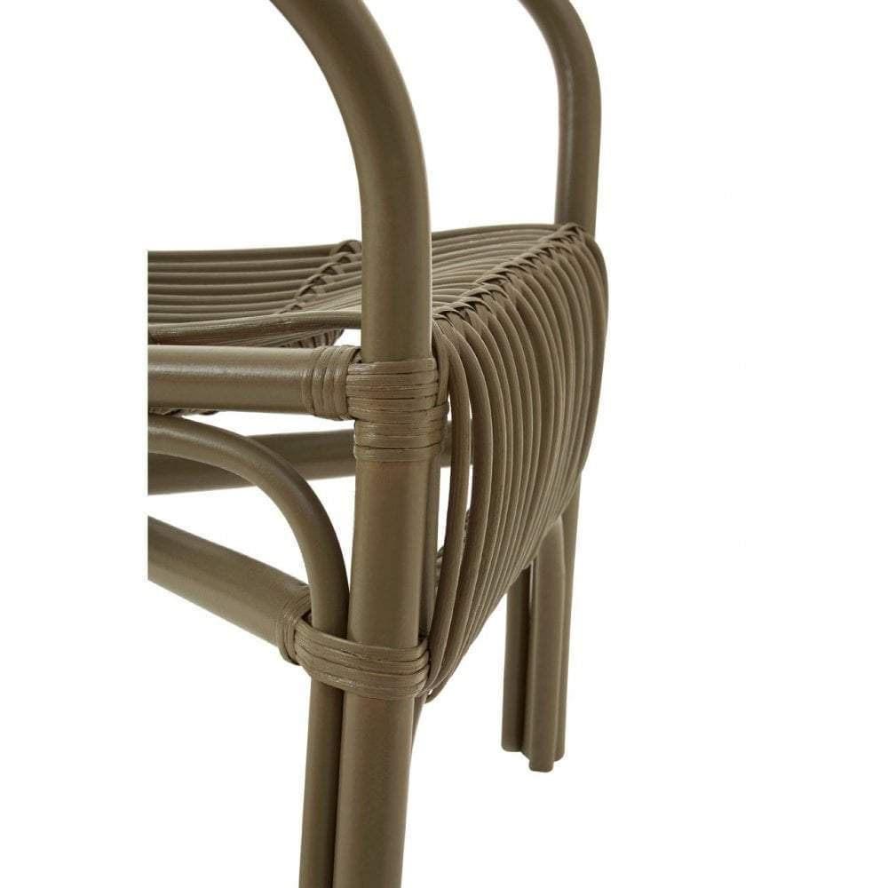 Noosa & Co. Living Relax Chair, Rattan, Grey House of Isabella UK