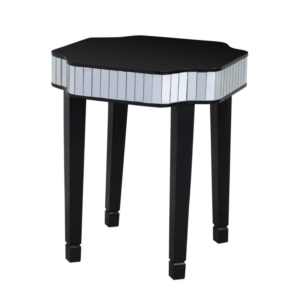 Noosa & Co. Living Side Table, Mirror Black House of Isabella UK
