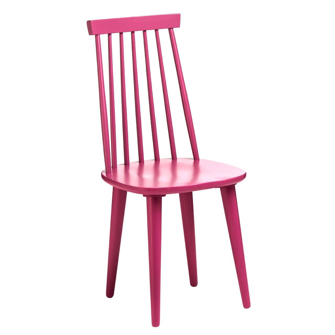 Noosa & Co. Living Valla Raspberry Wood Herning Chair House of Isabella UK