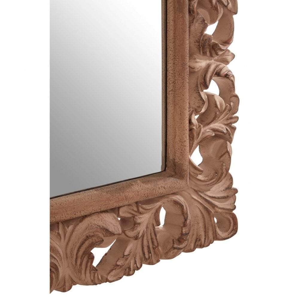 Noosa & Co. Mirrors Antique Brown Arc Leaf Wall Mirror House of Isabella UK